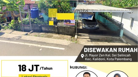 Disewakan Rumah di Palembang
