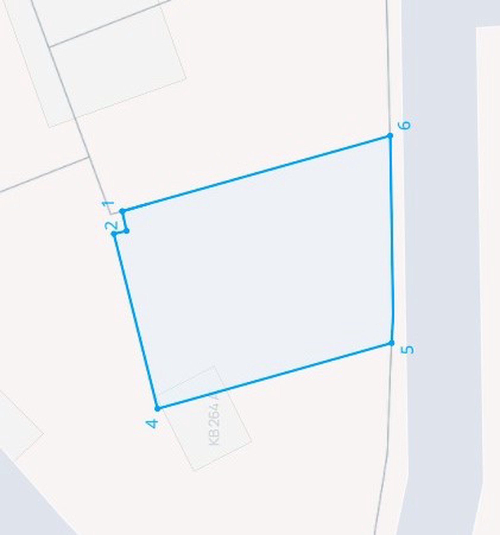 Rumah lama hitung tanah di Martimbang, Kebayoran Baru