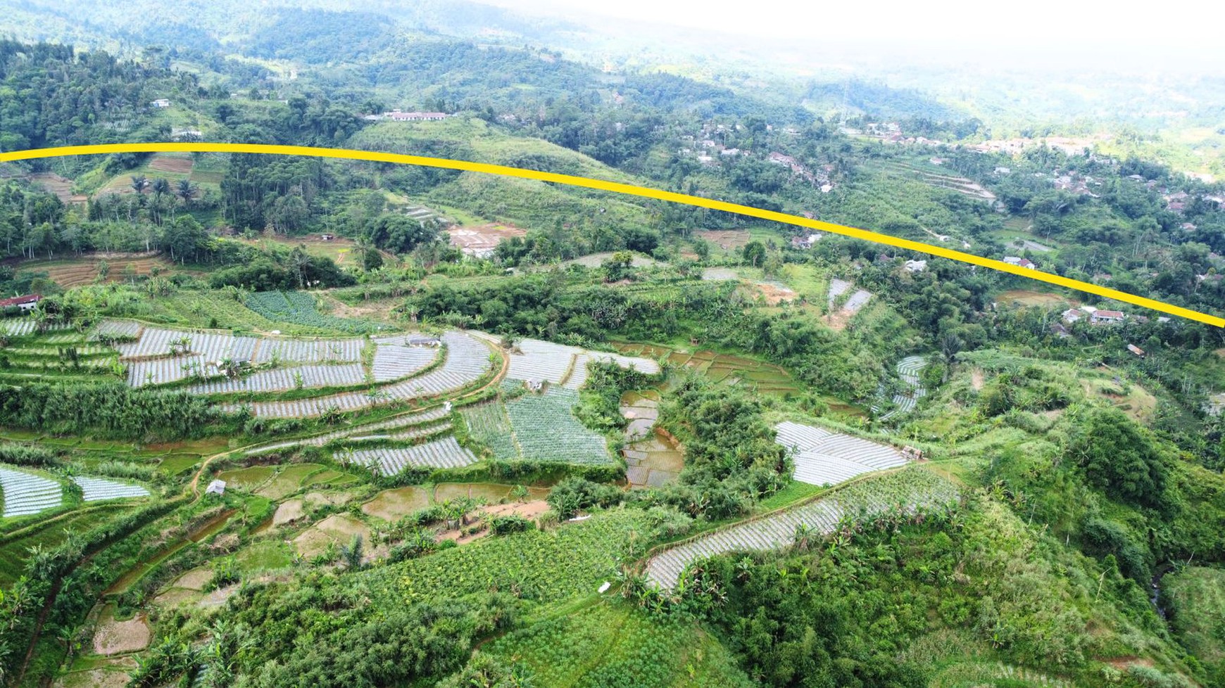 Lahan Perkebunan untuk Investasi Menguntungkan di Sukabumi - Hanya 1 Jam dari Pintu Toll Parung Kuda