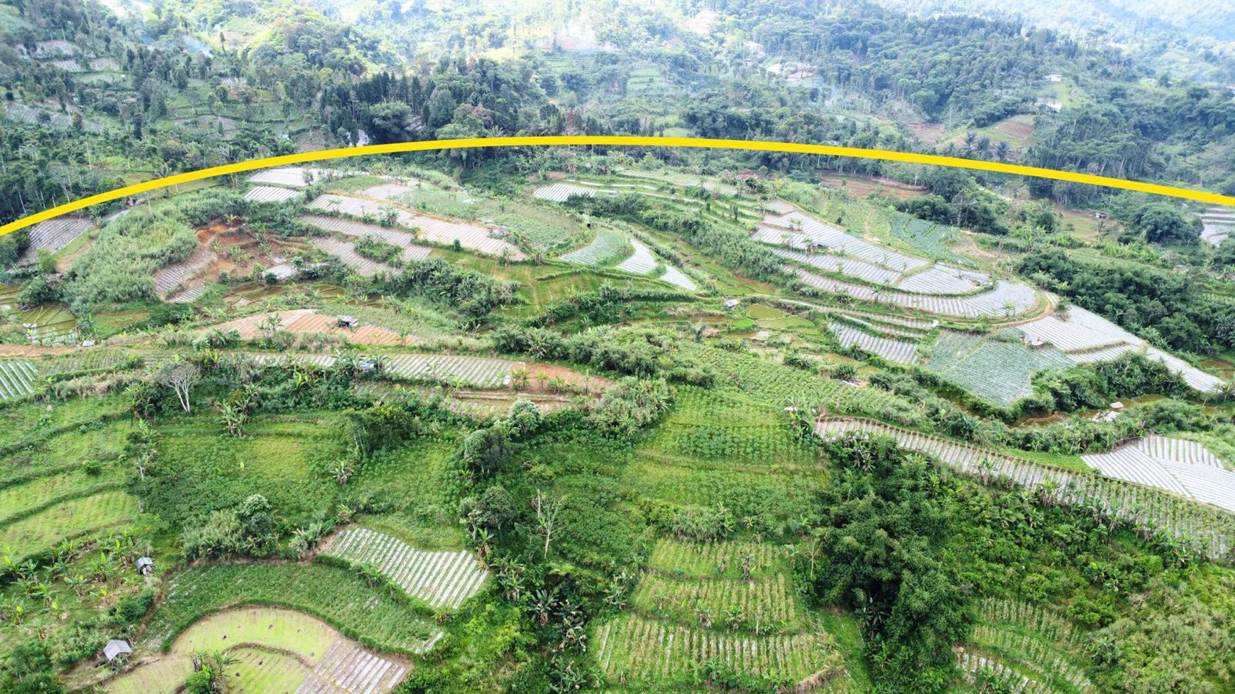 Lahan Perkebunan untuk Investasi Menguntungkan di Sukabumi - Hanya 1 Jam dari Pintu Toll Parung Kuda