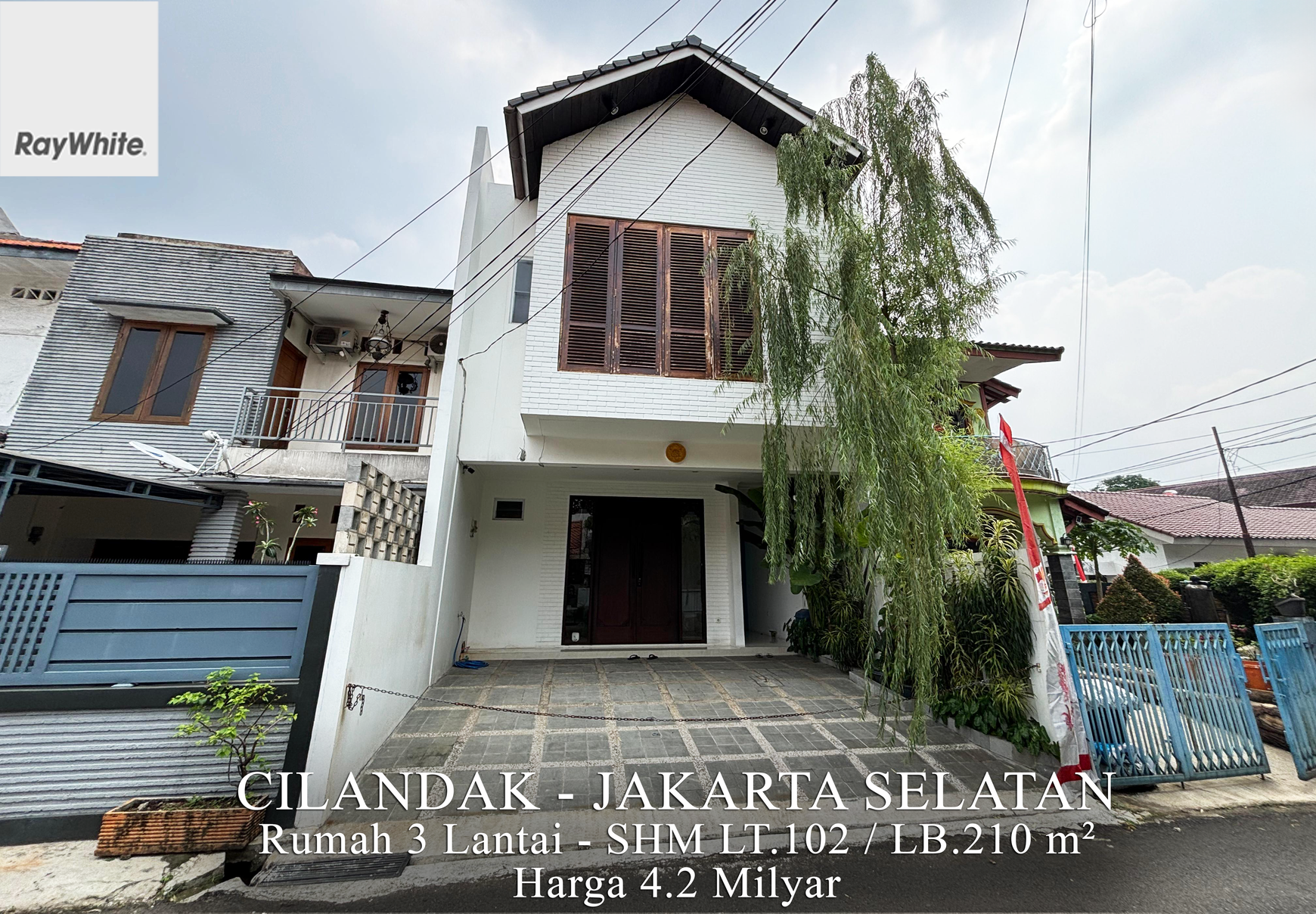 FOR SALE Rumah Baru 3 Lantai Semi Furnished Jalan Keuangan Cilandak Jakarta Selatan  