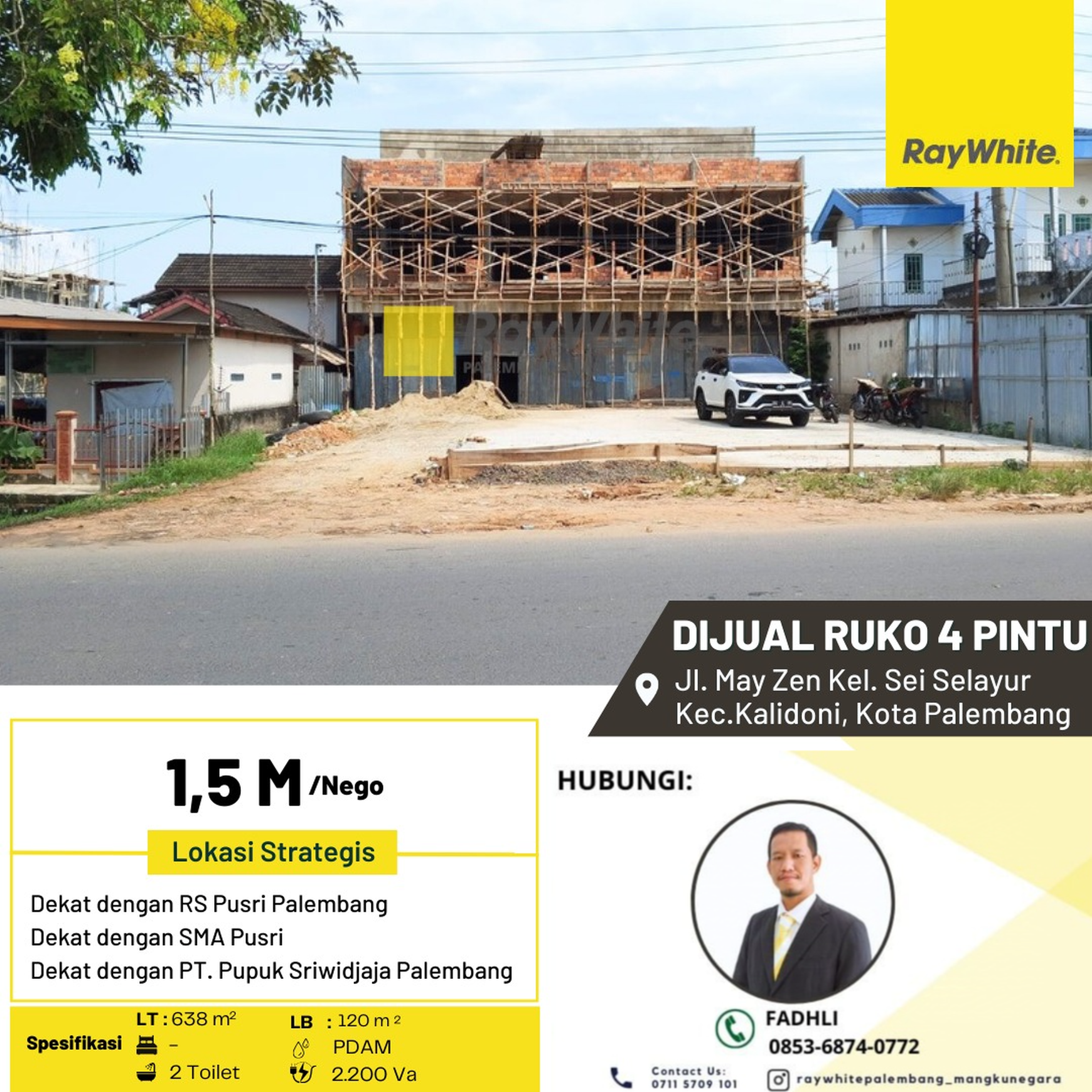 Rumah Hitung Tanah Area Cipete