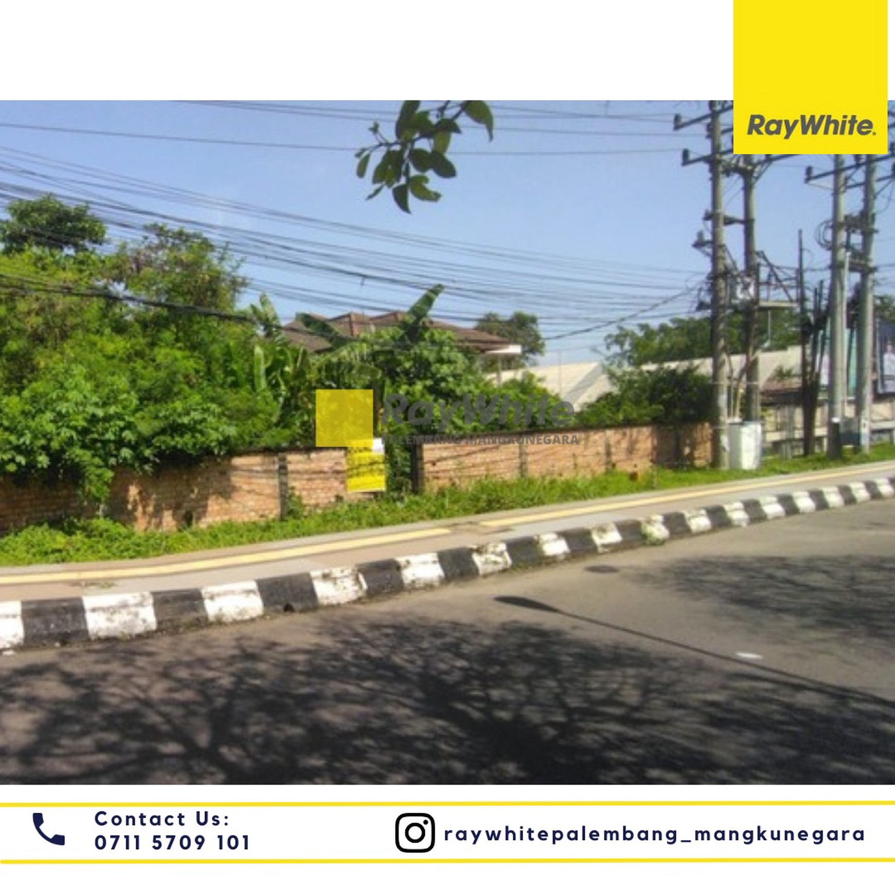 Tanah dekat Griya Agung Palembang