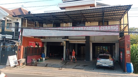 Rumah Usaha Siap Pakai dan Lokasi Strategis Pinggir Jalan Raya @Sleman, Yogayakarta