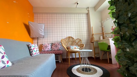 Disewakan Apartemen Kalibata City Tower Lotus Lantai 12 - 2BR, Cocok untuk Pekerja Kreatif & Usaha Rumahan