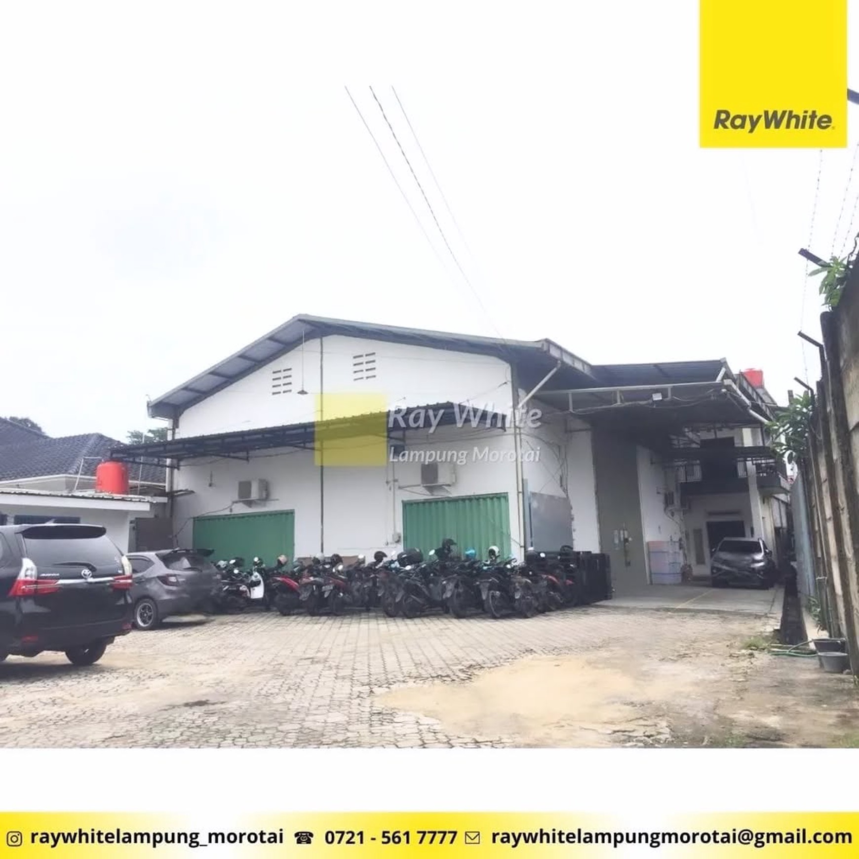 DISEWAKAN GUDANG DI WAY HALIM KOTA BANDAR LAMPUNG