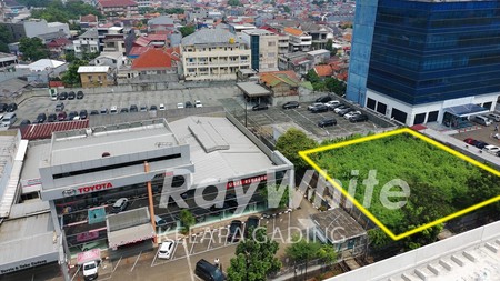 Tanah jl Pramuka Raya 753 m2 samping Toyota