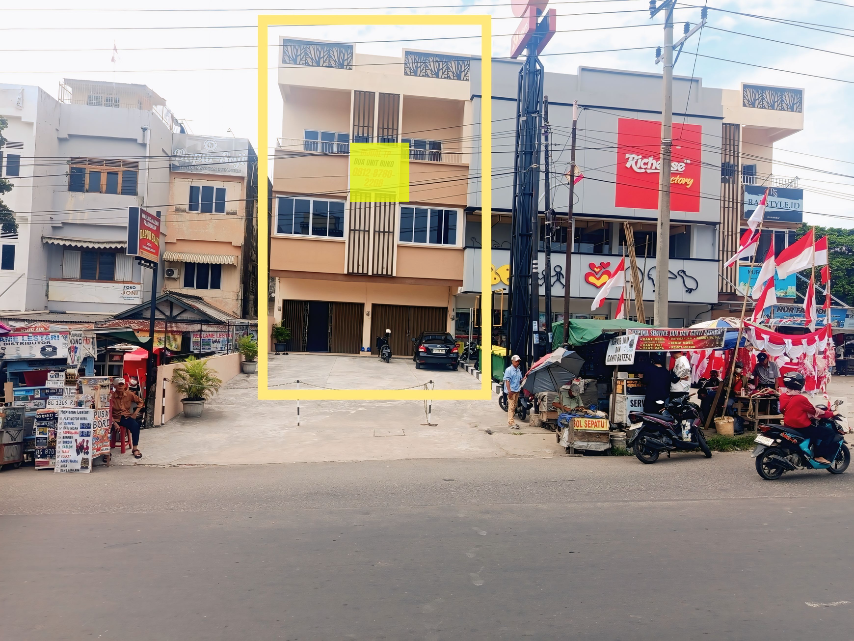 Ruko 2 Pintu Samping Richesee Lemabang