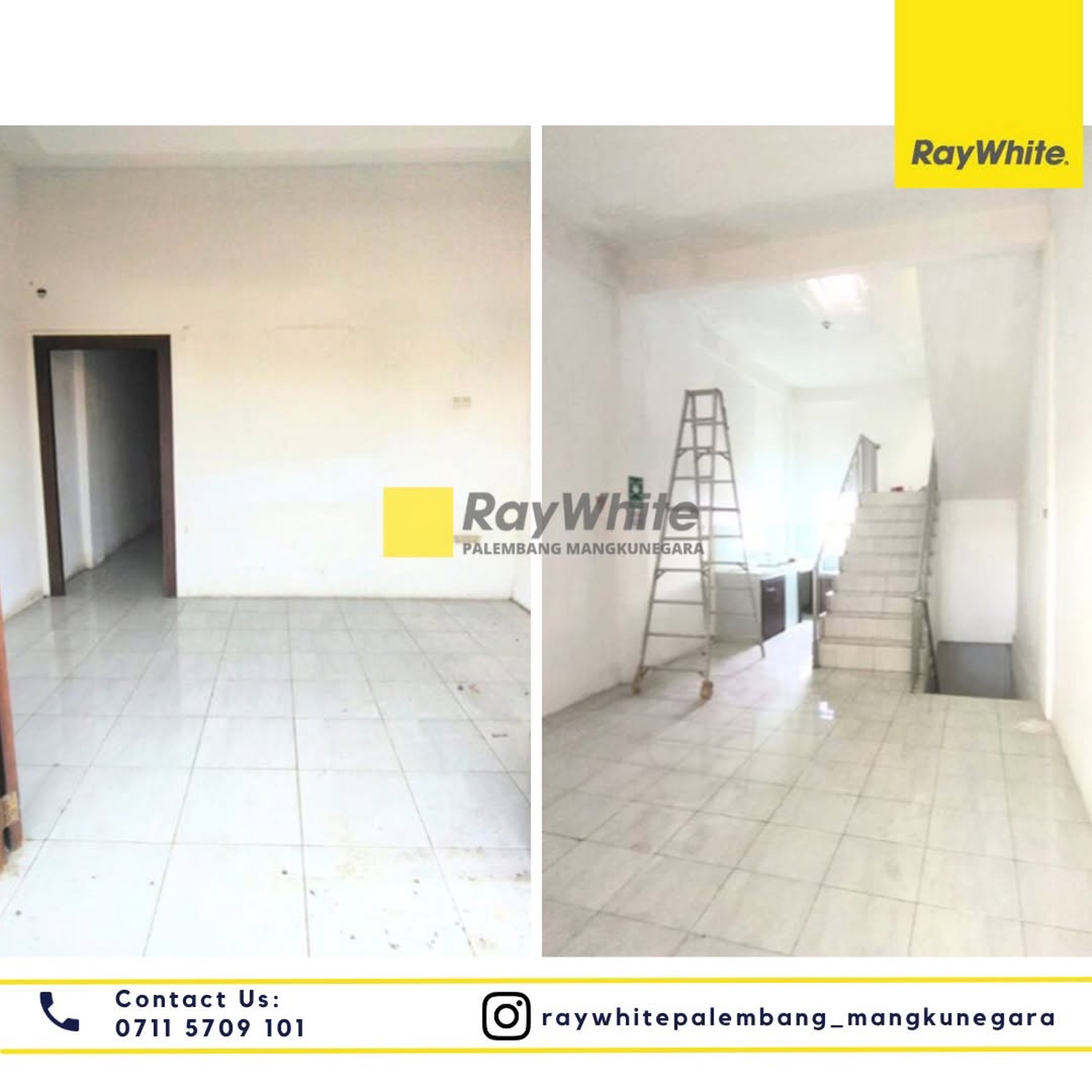 Disewakan 2 unit ruko di Jl Srijaya Kota palembang