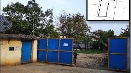 Dijual Tanah dan gudang di JL. Yos Sudarso Jurumudi, Benda Tangerang