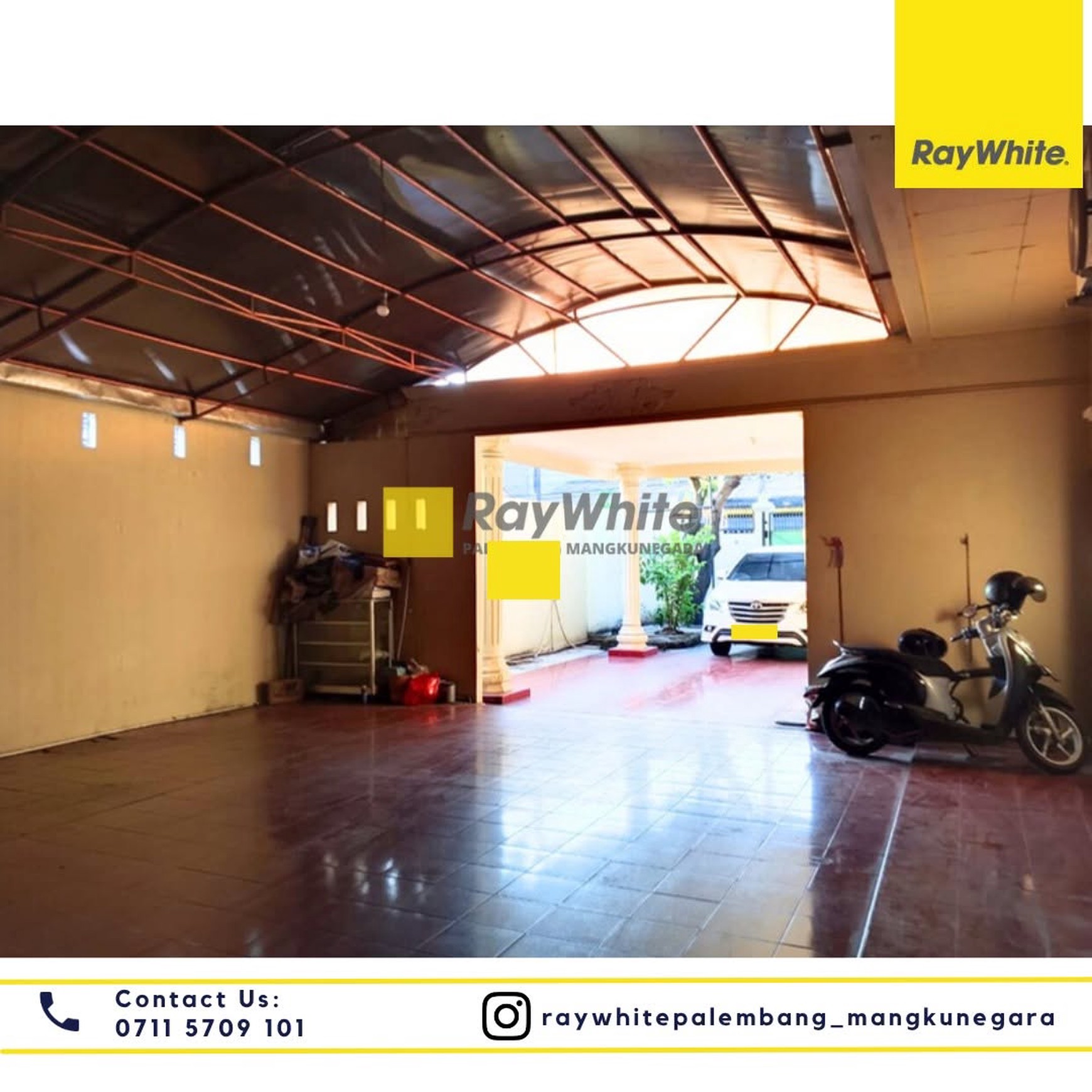 Disewakan Rumah di Jl Punai 2 Kota Palembang
