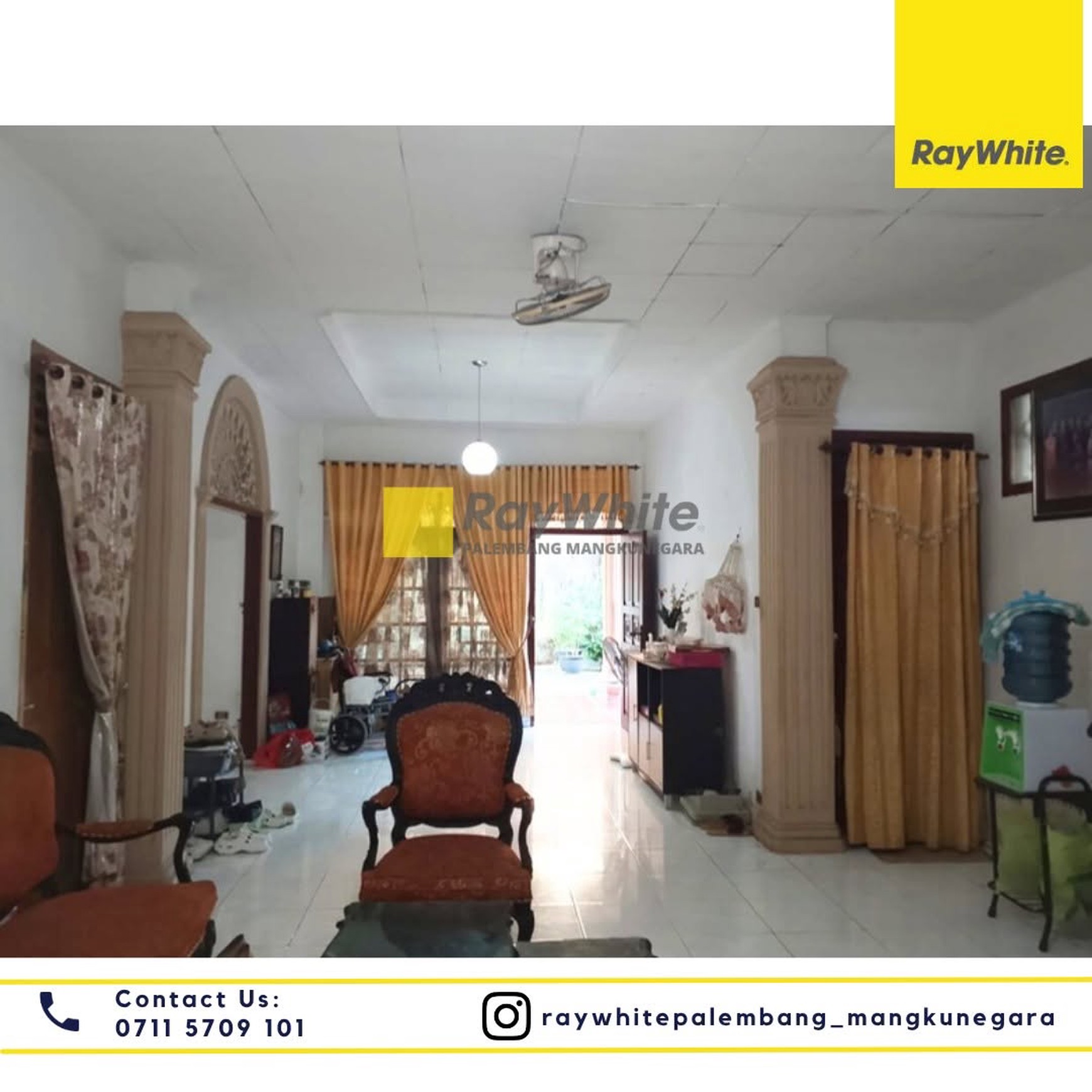 Disewakan Rumah di Jl Punai 2 Kota Palembang