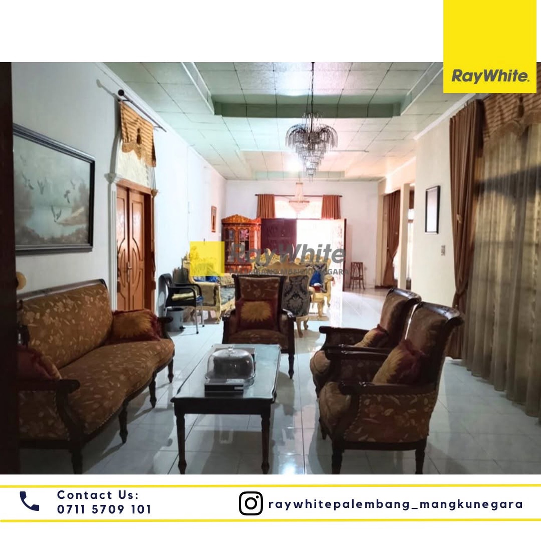 Disewakan Rumah di Jl Punai 2 Kota Palembang