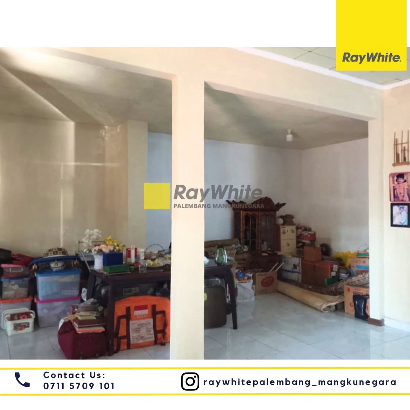 Disewakan Rumah di Jl Punai 2 Kota Palembang