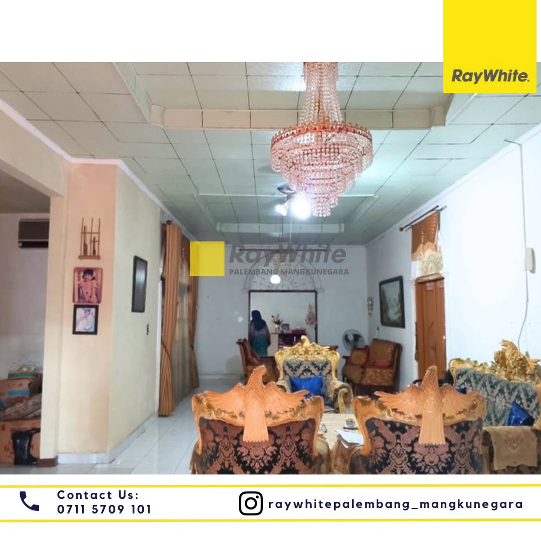 Disewakan Rumah di Jl Punai 2 Kota Palembang