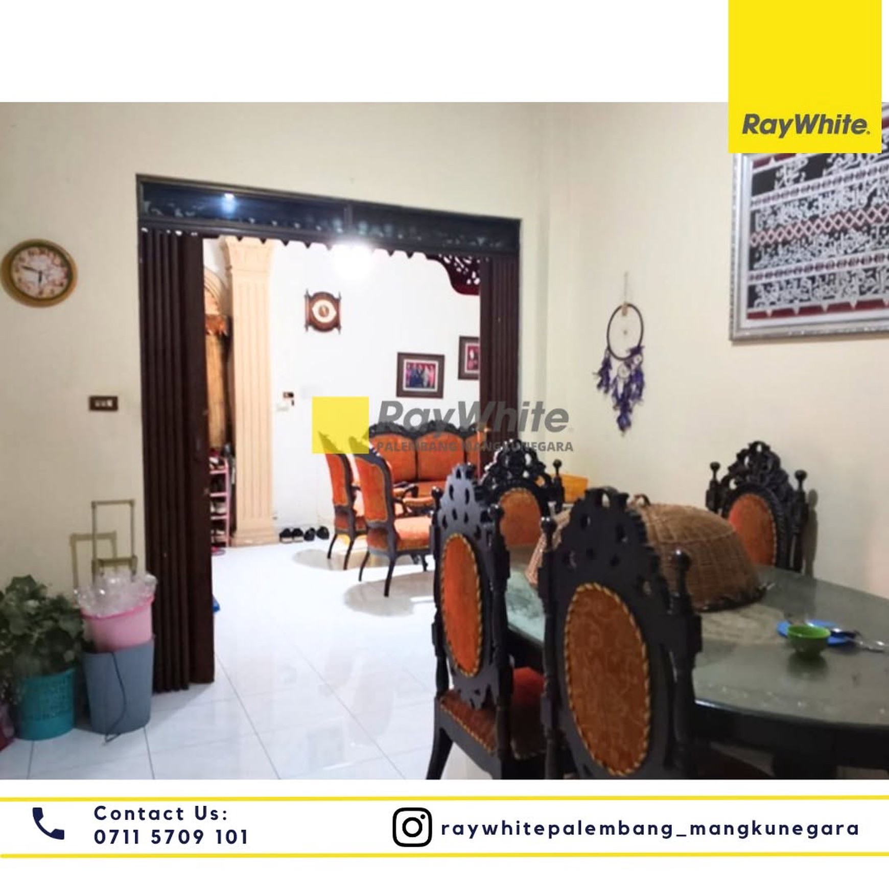 Disewakan Rumah di Jl Punai 2 Kota Palembang