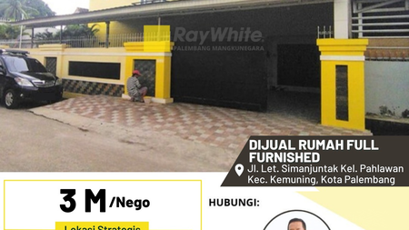 Rumah Full Furnished di Pahlawan.