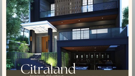 Dijual Rumah Baru Waterfront Citraland Surabaya - New Modern Bonus Semi Furnished Dekat Universitas Ciputra, Hokky Buah, Fresh Market