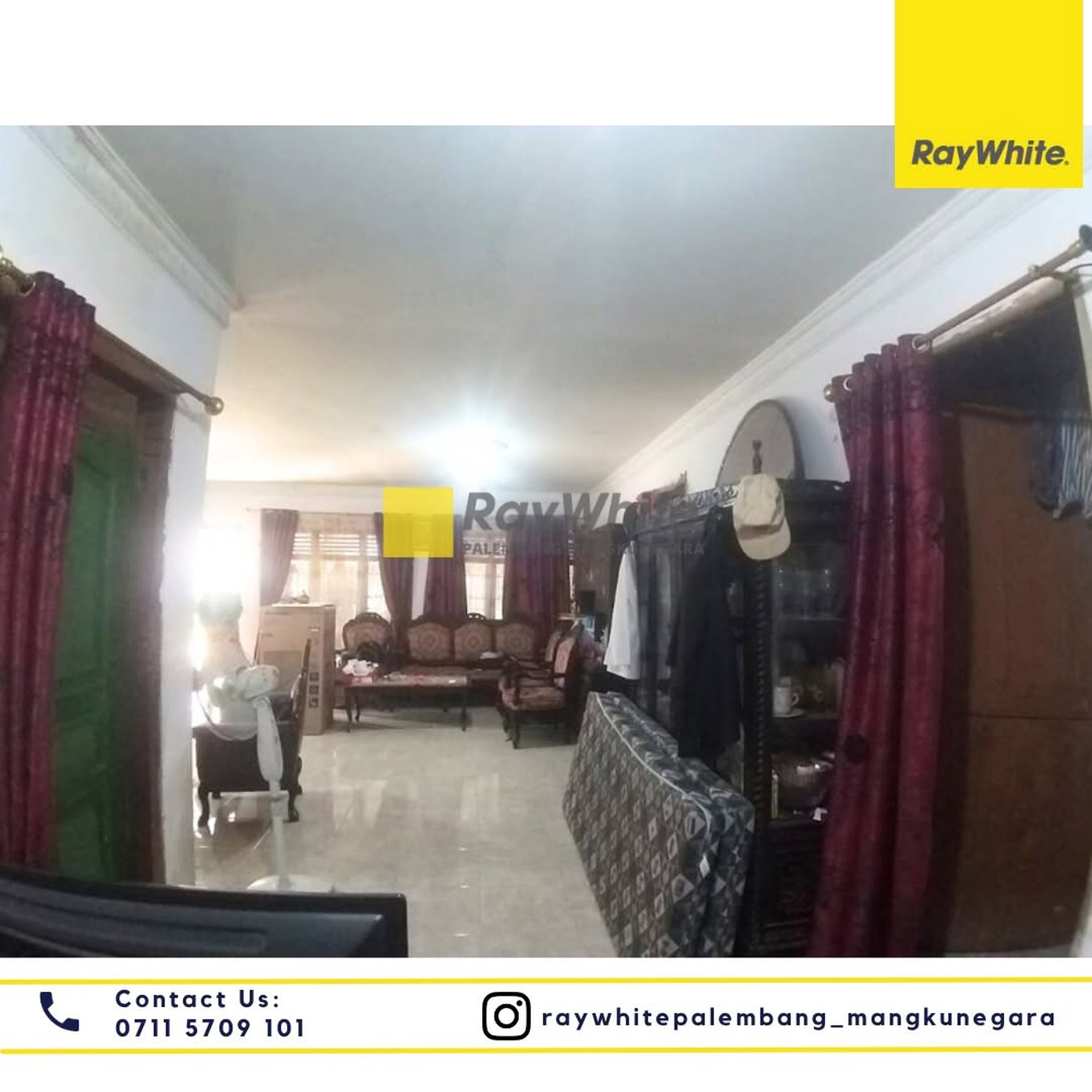 Dijual Rumah strategis di Jl Letnan Simanjuntak Kota Palembang