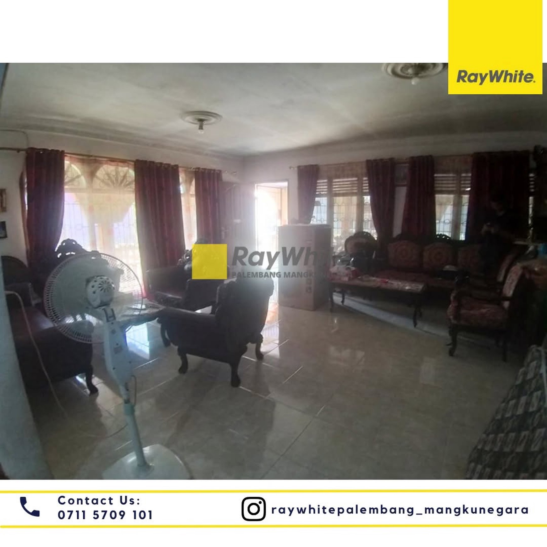 Dijual Rumah strategis di Jl Letnan Simanjuntak Kota Palembang