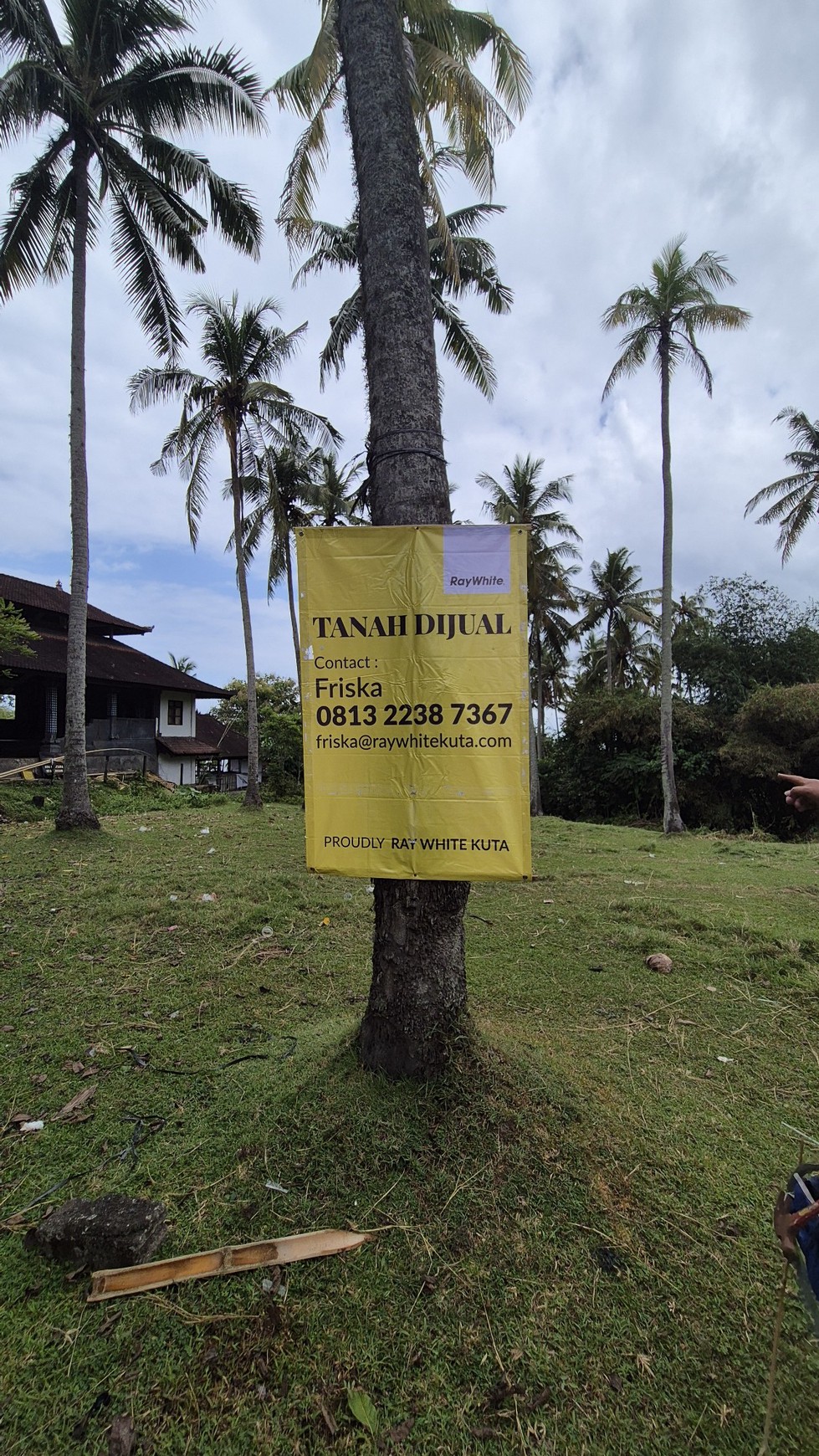 For Sale A Plot of Land Just 30 Meters from the Beach, Located in Antap, Soka, Tabanan, Bali