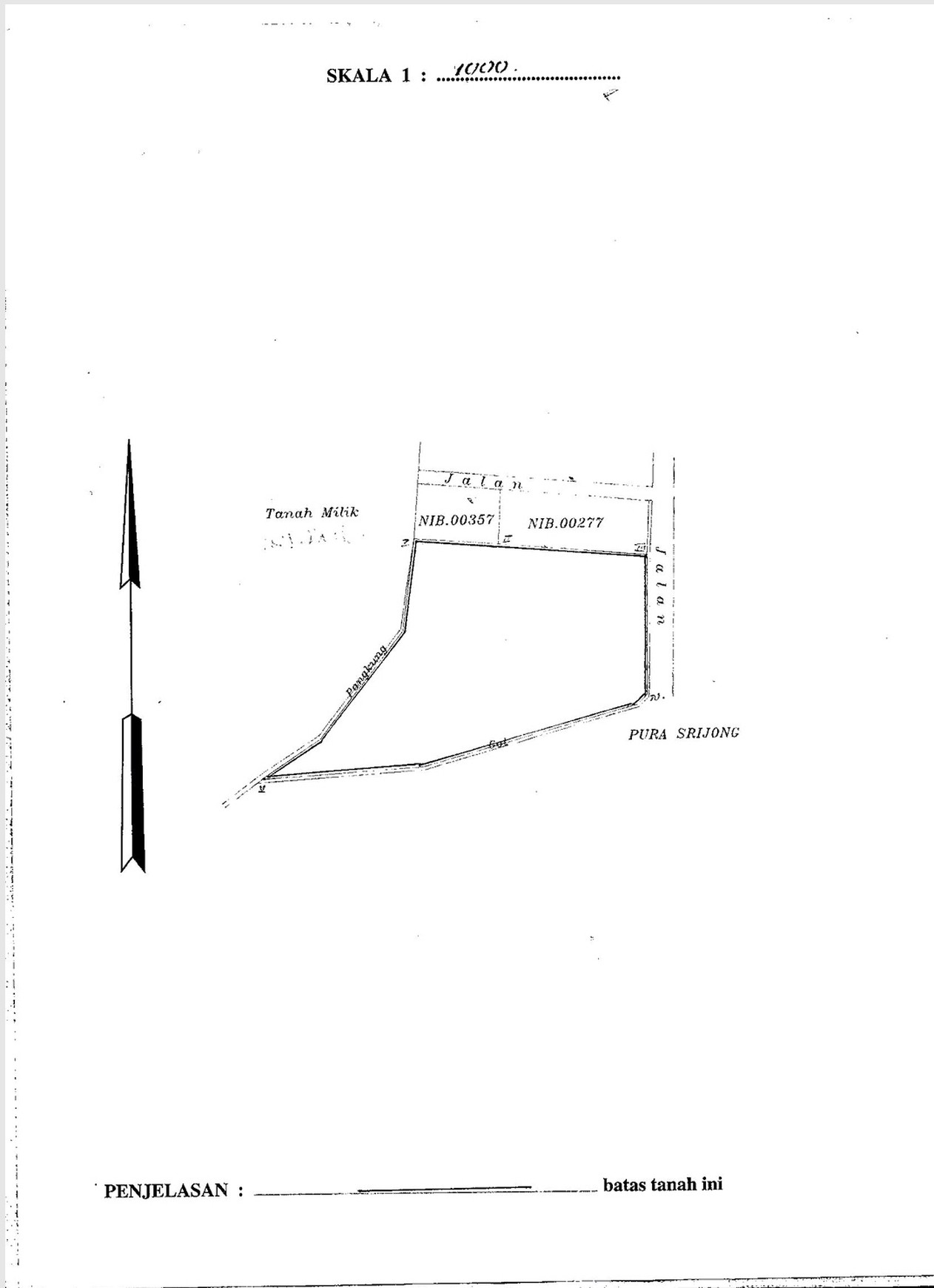 For Sale A Plot of Land Just 30 Meters from the Beach, Located in Antap, Soka, Tabanan, Bali