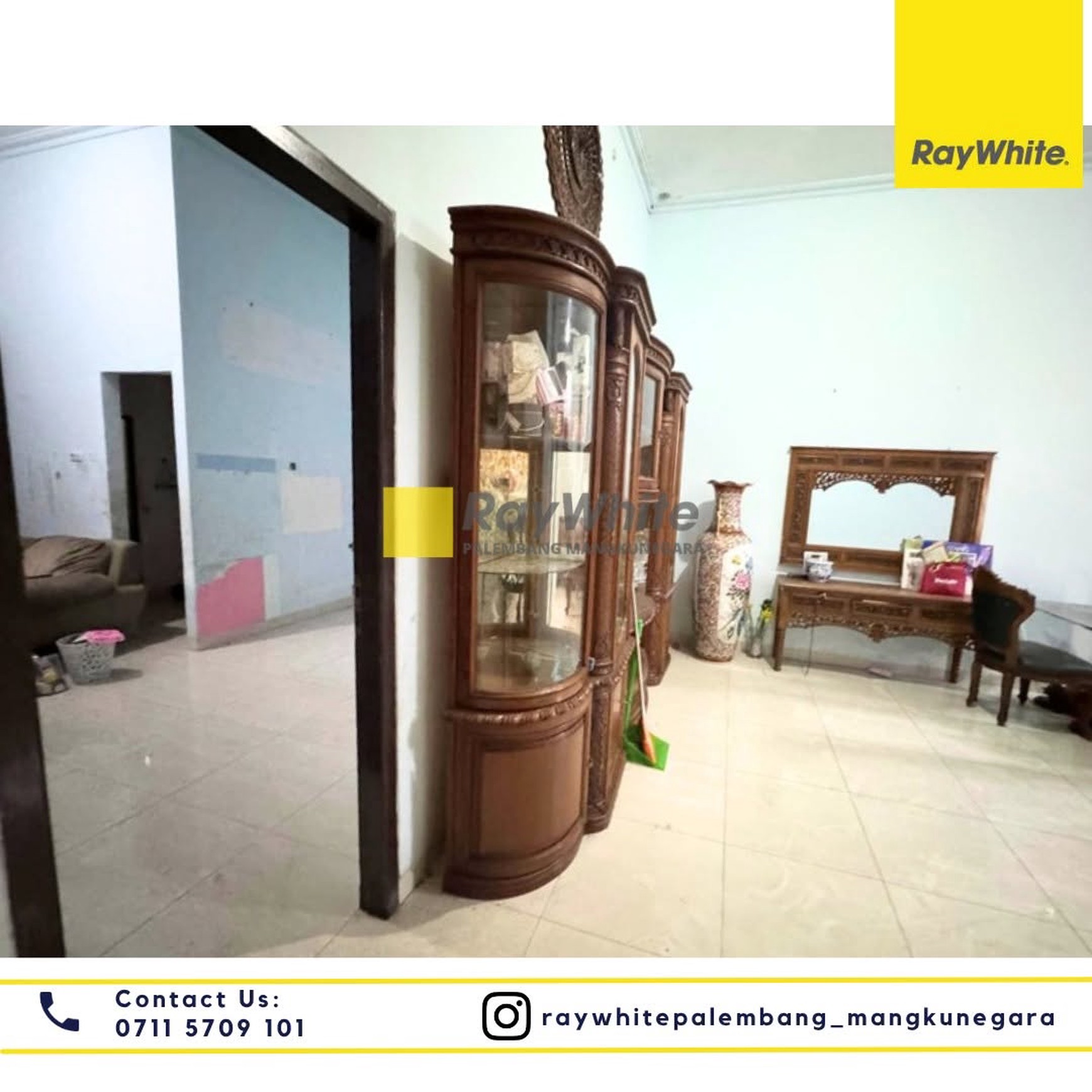 Disewakan Rumah di Jl Makrayu Kota Palembang