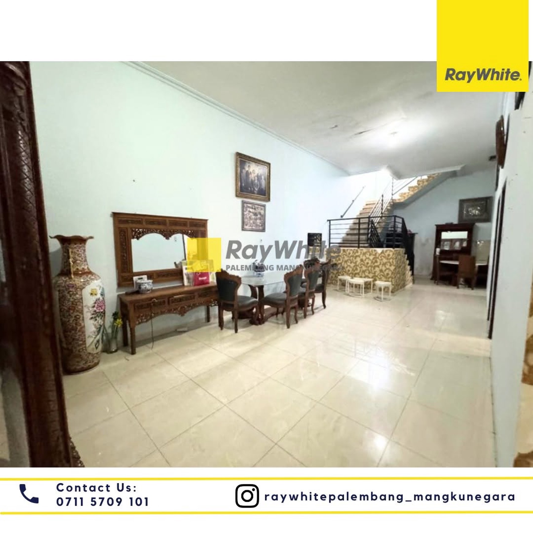 Disewakan Rumah di Jl Makrayu Kota Palembang