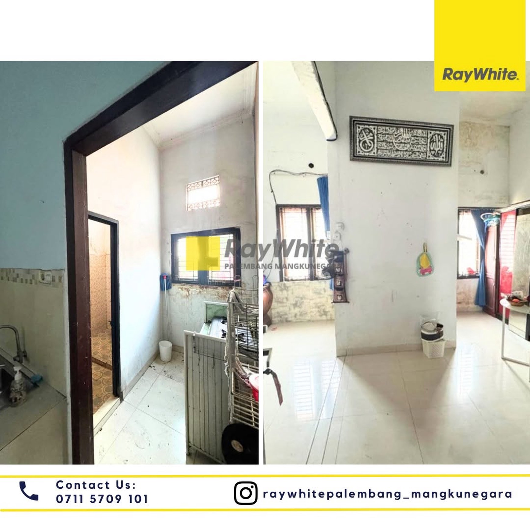 Disewakan Rumah di Jl Makrayu Kota Palembang