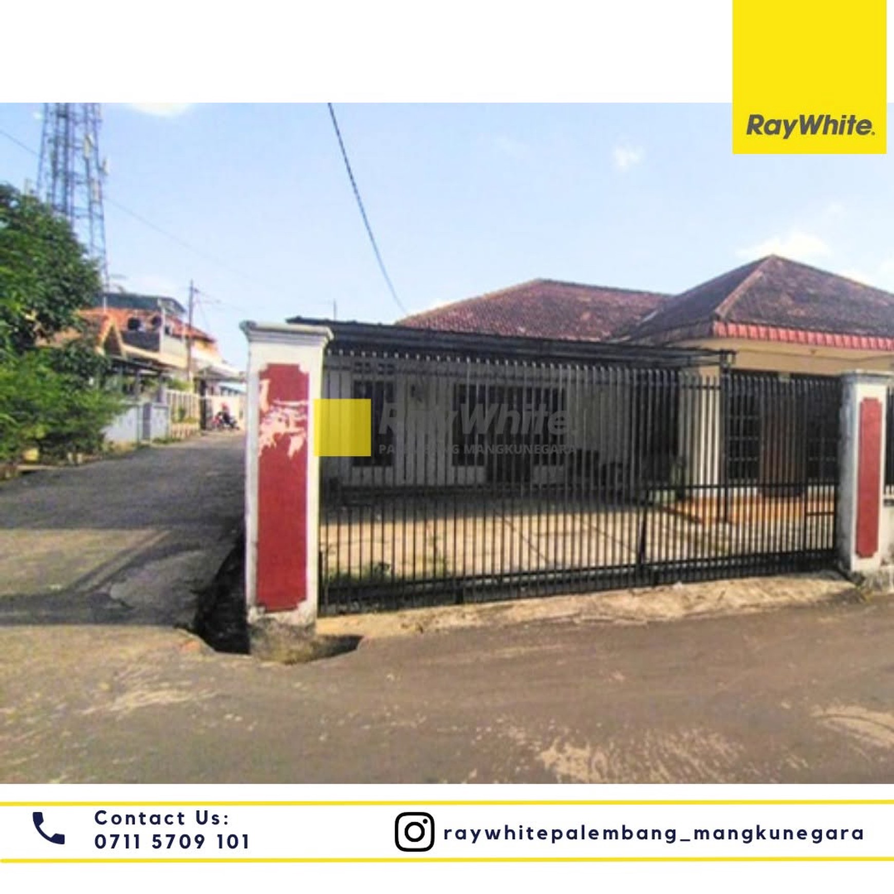 Disewakan Rumah di Jl Soetta Lr Musi Raya 3 Kota Palembang