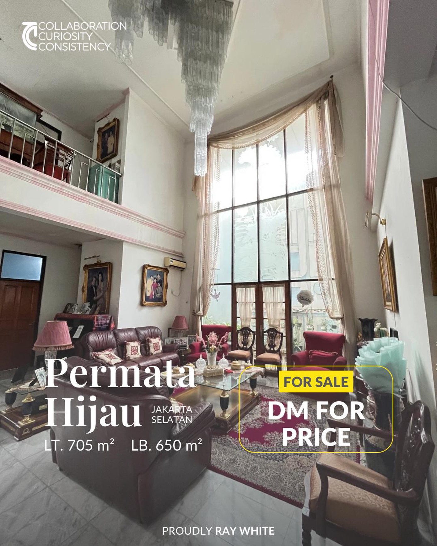 Dijual Rumah Mewah di Permata Hijau Raya, Akses dekat perkantoran Jakarta Selatan
