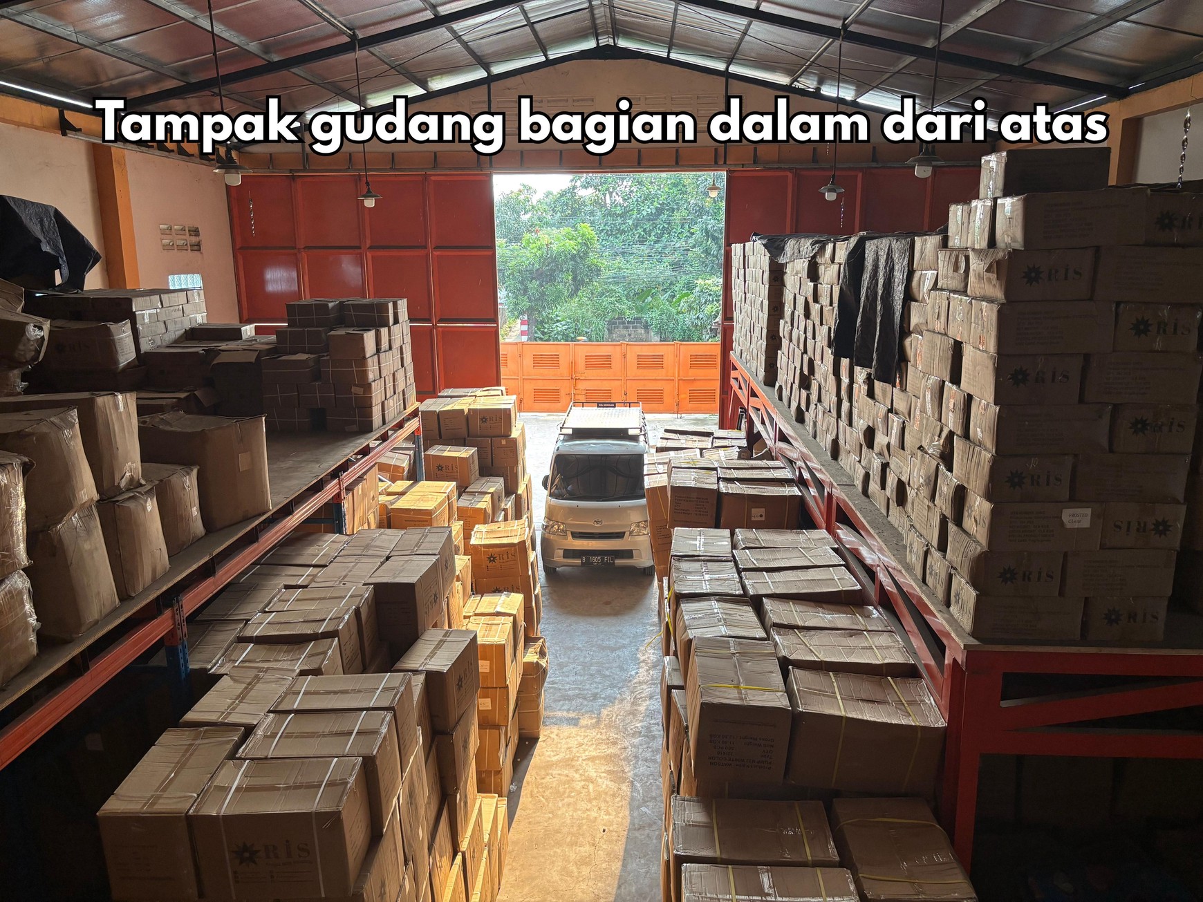 GUDANG DI CICADAS GUNUNG PUTRI BISA MASUK KONTENER HARGA NEGO