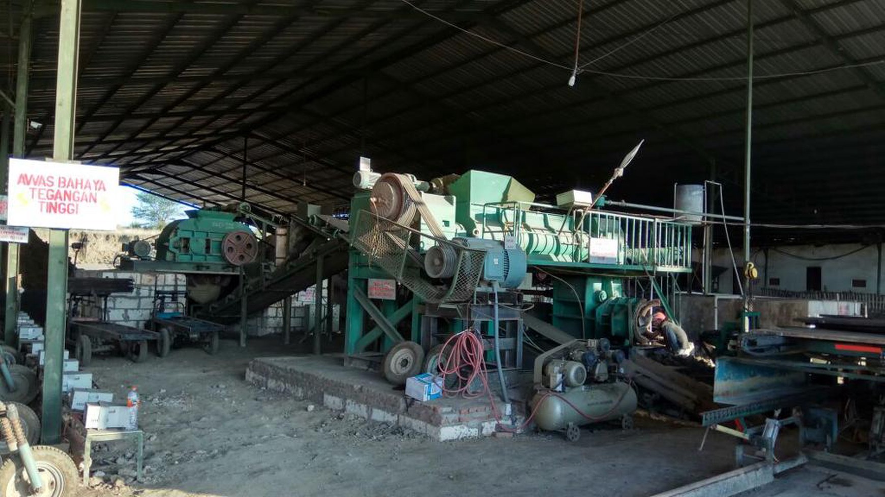 DIJUAL Pabrik Bata Merah di Mantup Lamongan Jatim