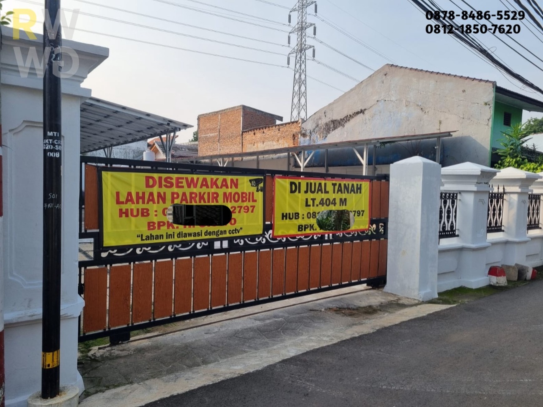Dijual Kavling di Ciracas Jakarta Timur, Strategis di Jalan Utama & Bebas Banjir