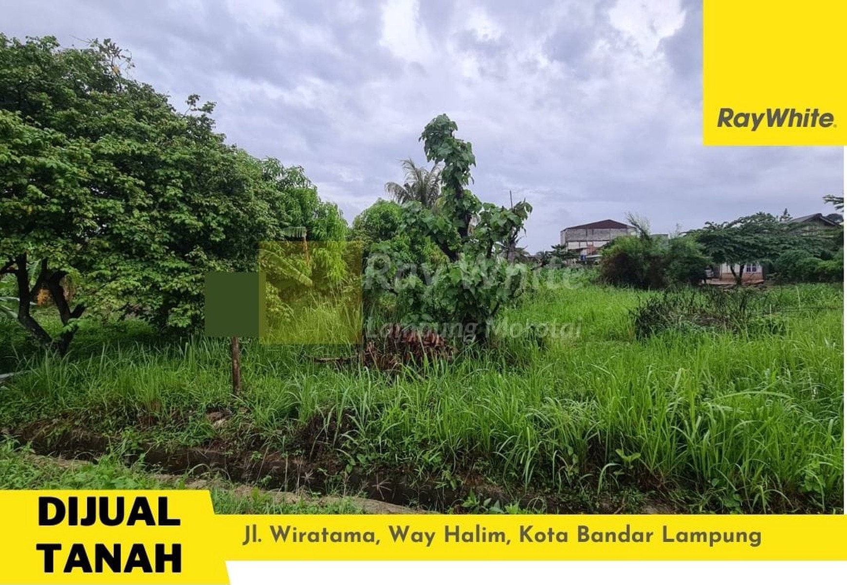 tanah 1500 m2 dekat bypass sukarame