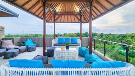 Villa Rental With Roof Top Ocean View Gunung Payung Bali