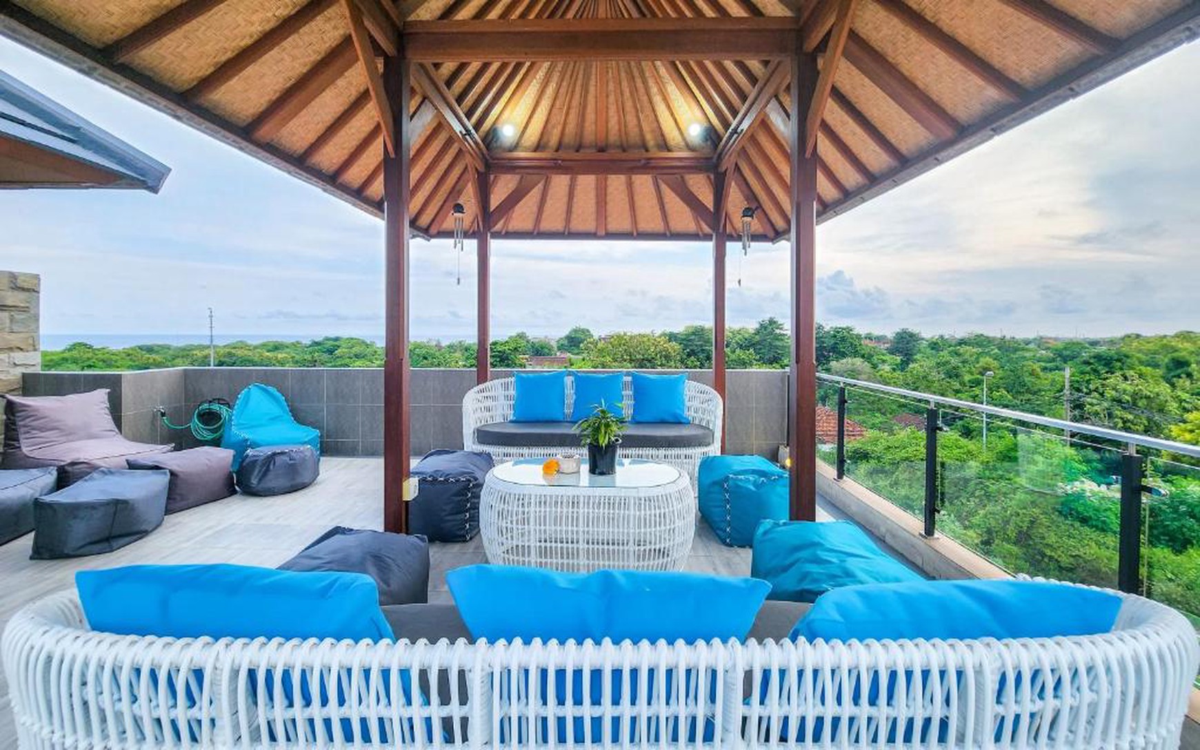 Villa Rental With Roof Top Ocean View Gunung Payung Bali
