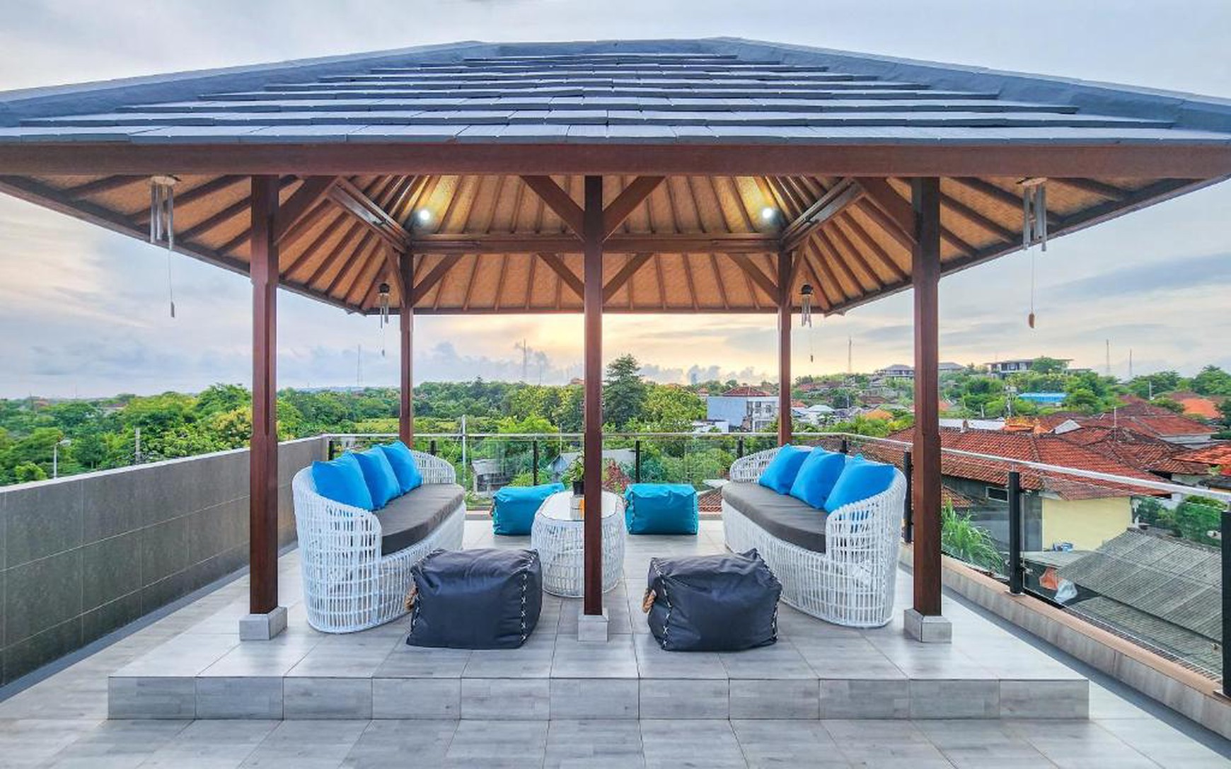 Villa Rental With Roof Top Ocean View Gunung Payung Bali