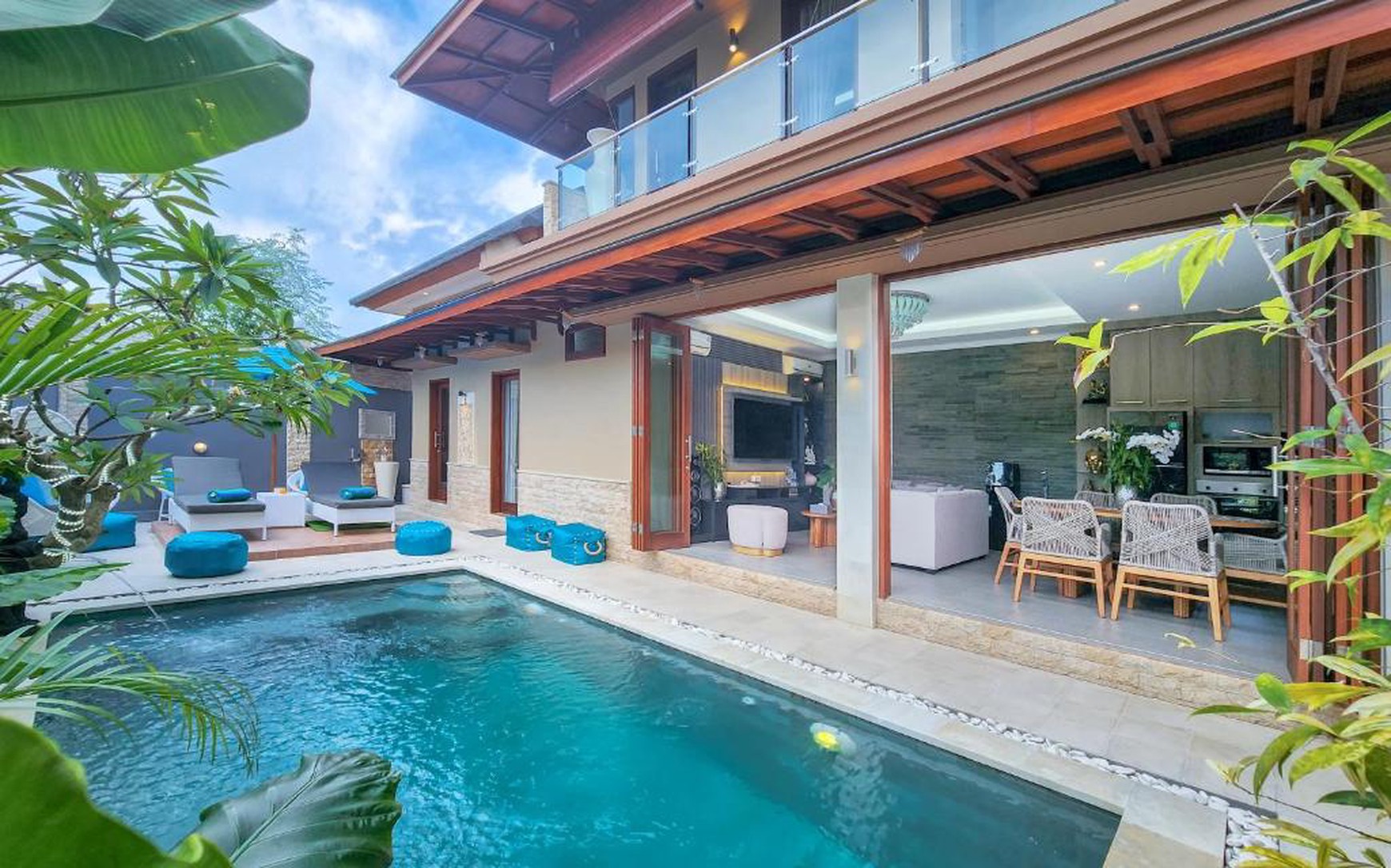 Villa Rental With Roof Top Ocean View Gunung Payung Bali