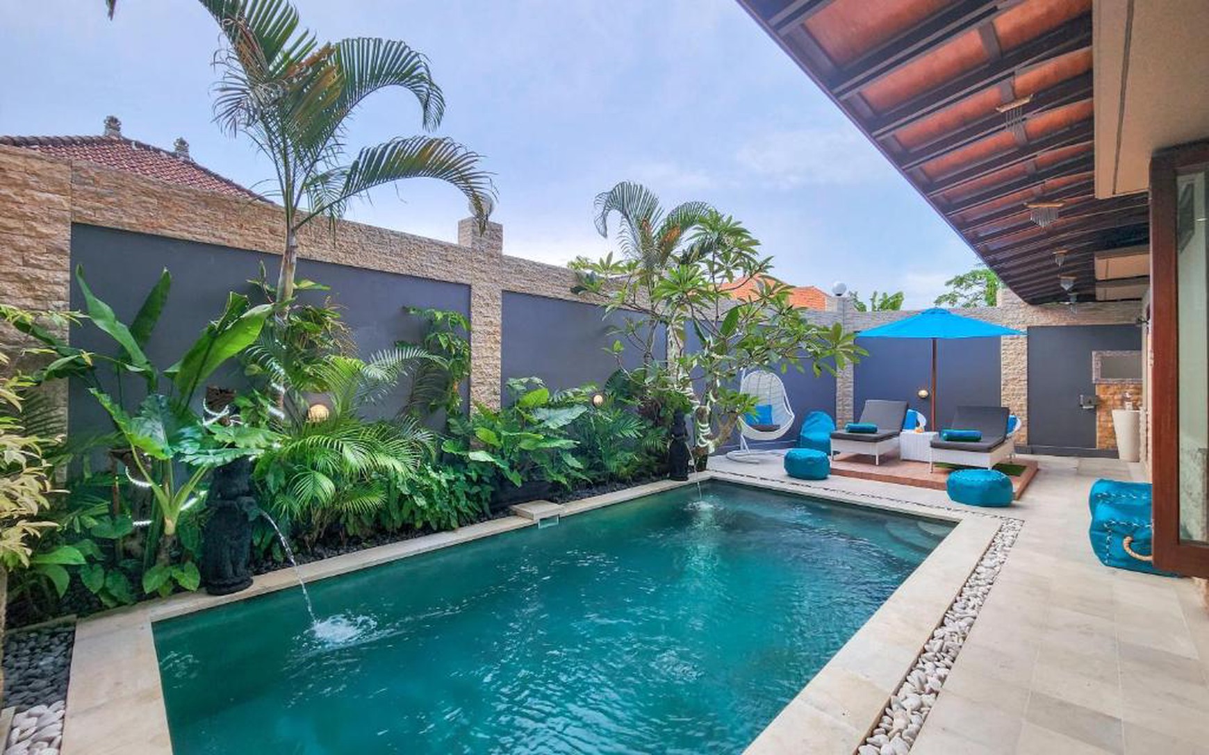 Villa Rental With Roof Top Ocean View Gunung Payung Bali