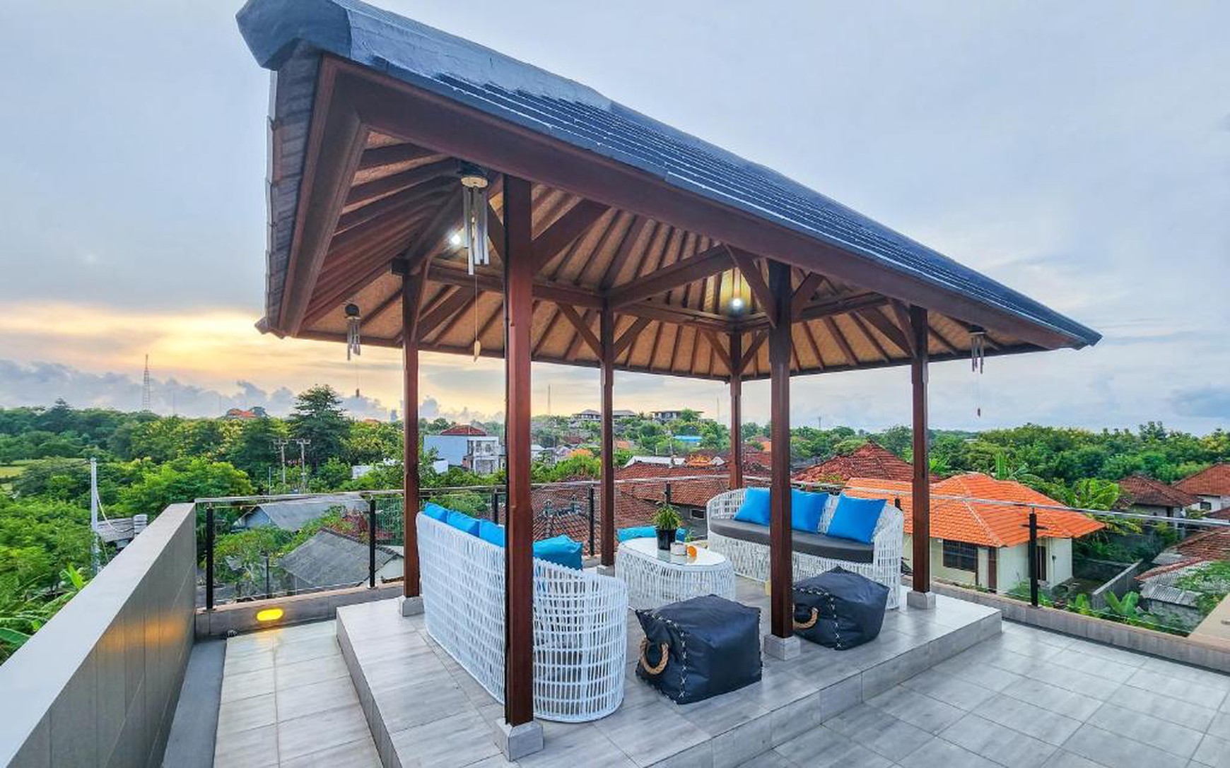 Villa Rental With Roof Top Ocean View Gunung Payung Bali