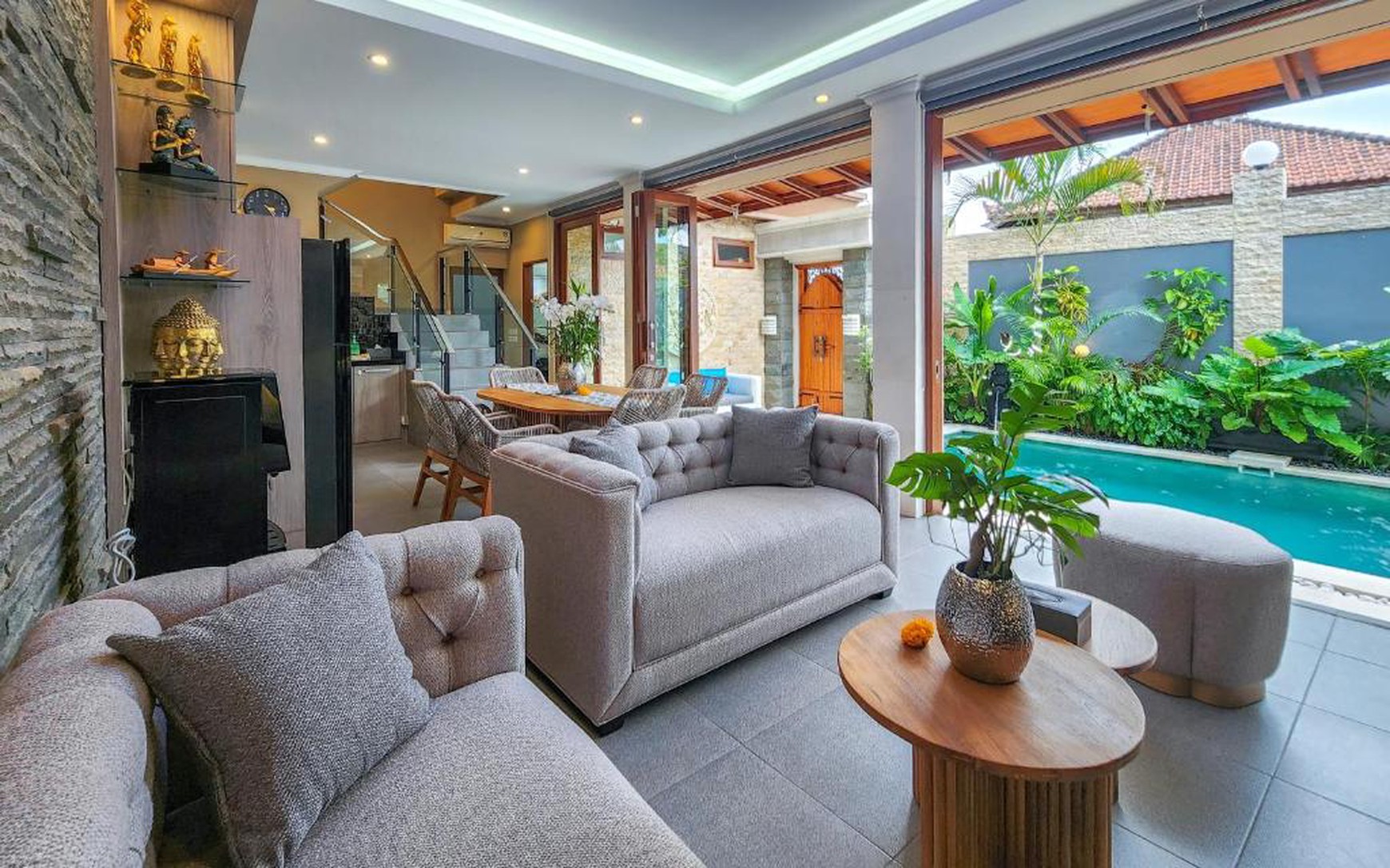 Villa Rental With Roof Top Ocean View Gunung Payung Bali