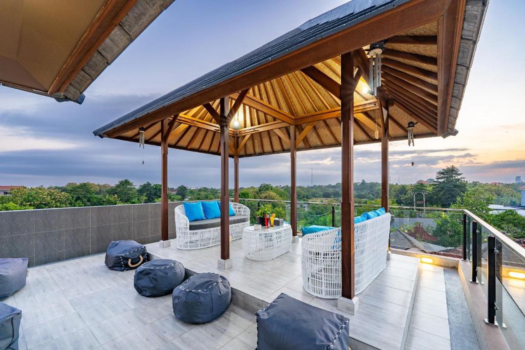 Villa Rental With Roof Top Ocean View Gunung Payung Bali