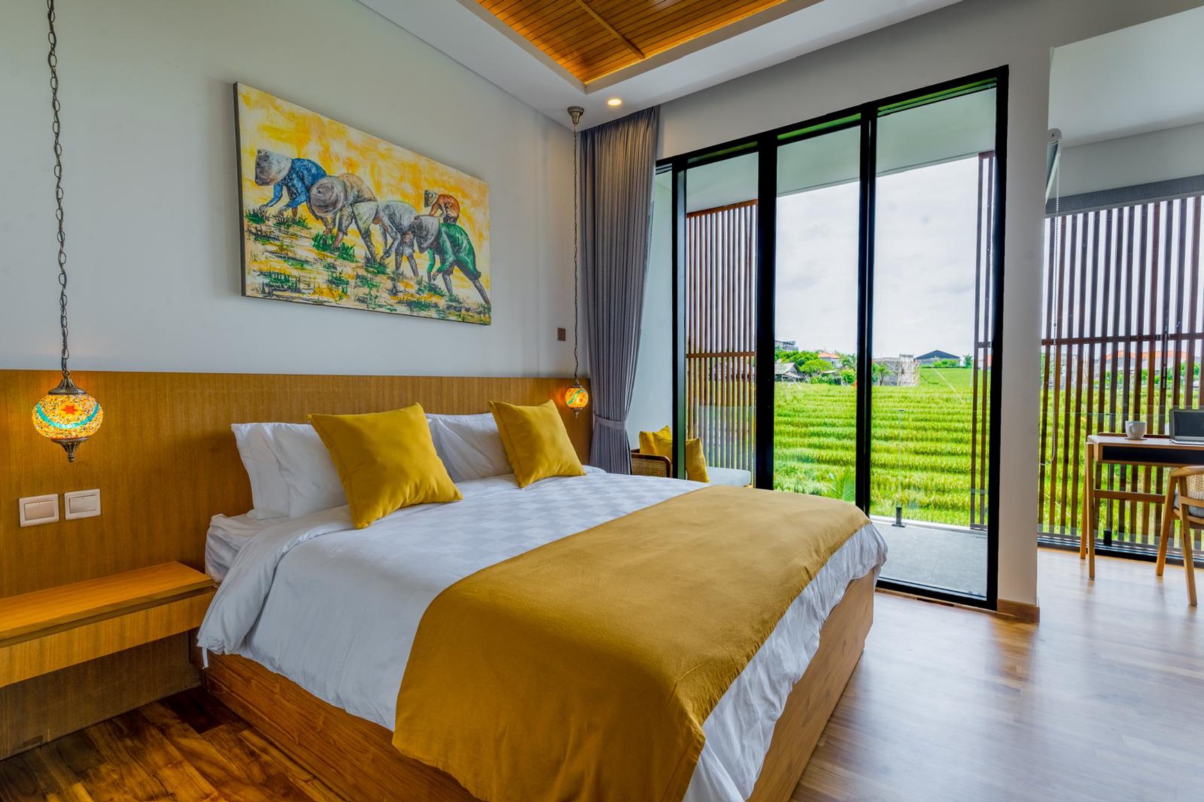 DIJUAL : Villa Mewah dengan View Sawah & Sungai di Pererenan, Bali