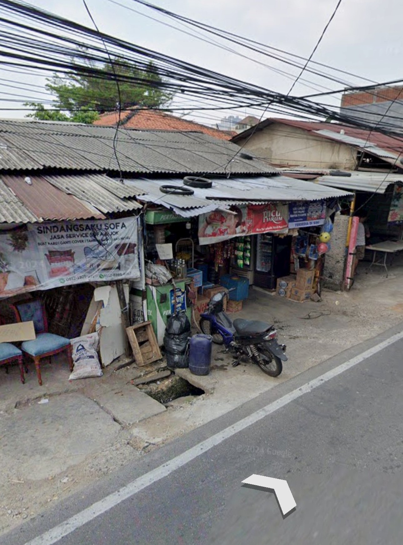 Dijual Tanah Luas Jl. HJ.Muhi Pondok Pinang