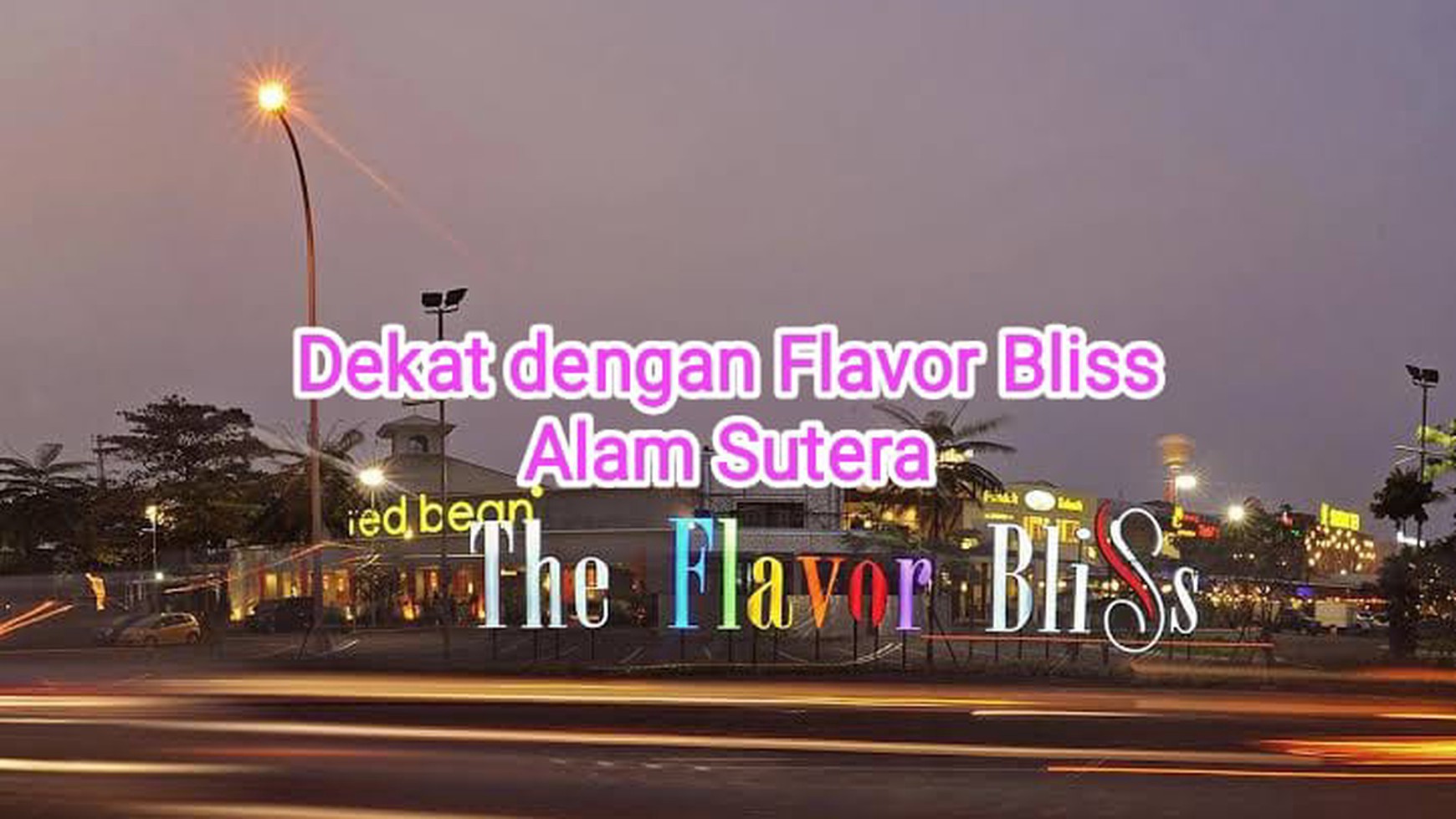 Rumah Di Cluster Yang Strategis Di Alam Sutera