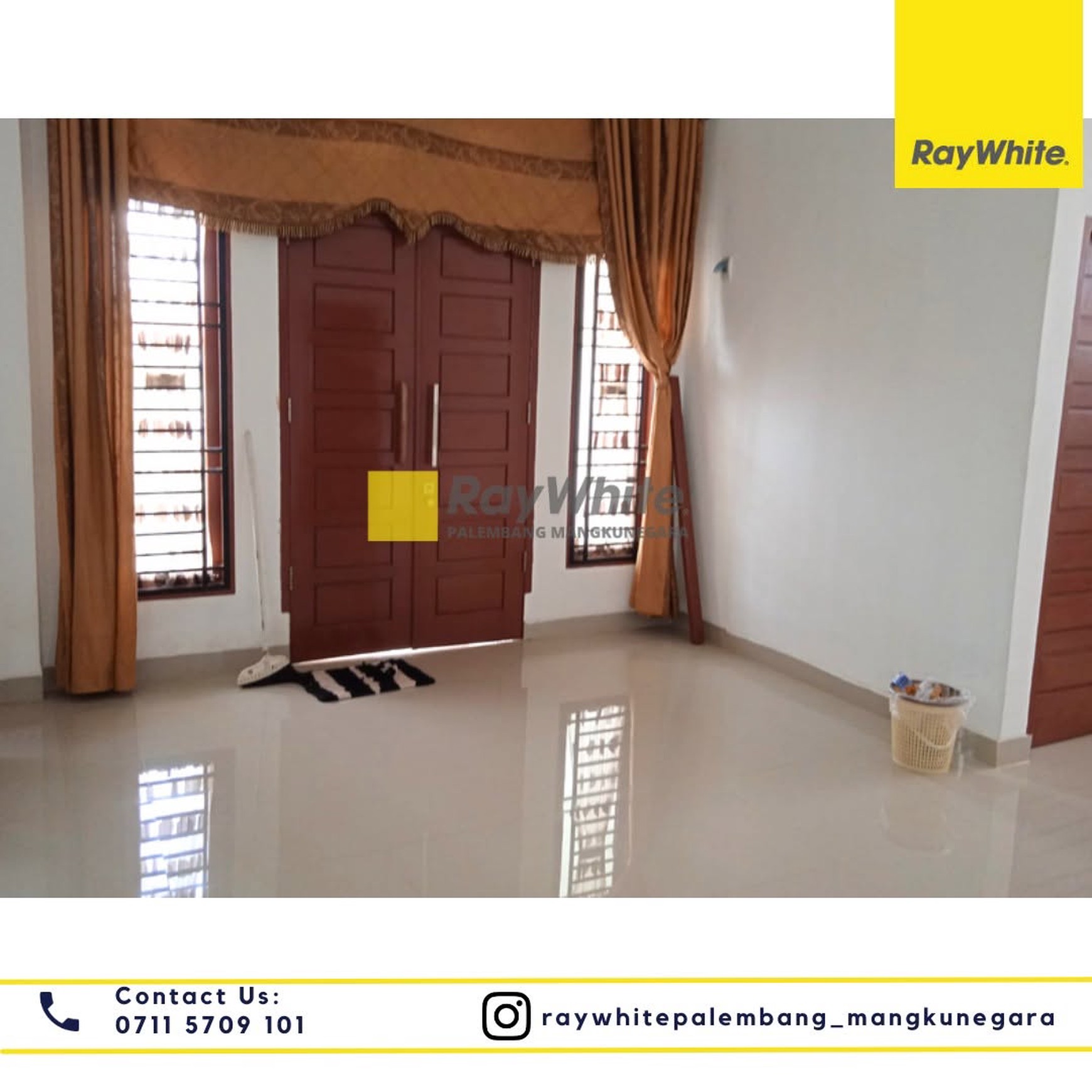 Dijual Rumah di Jl Tanah Merah Demang Lebar Daun Kota Palembang