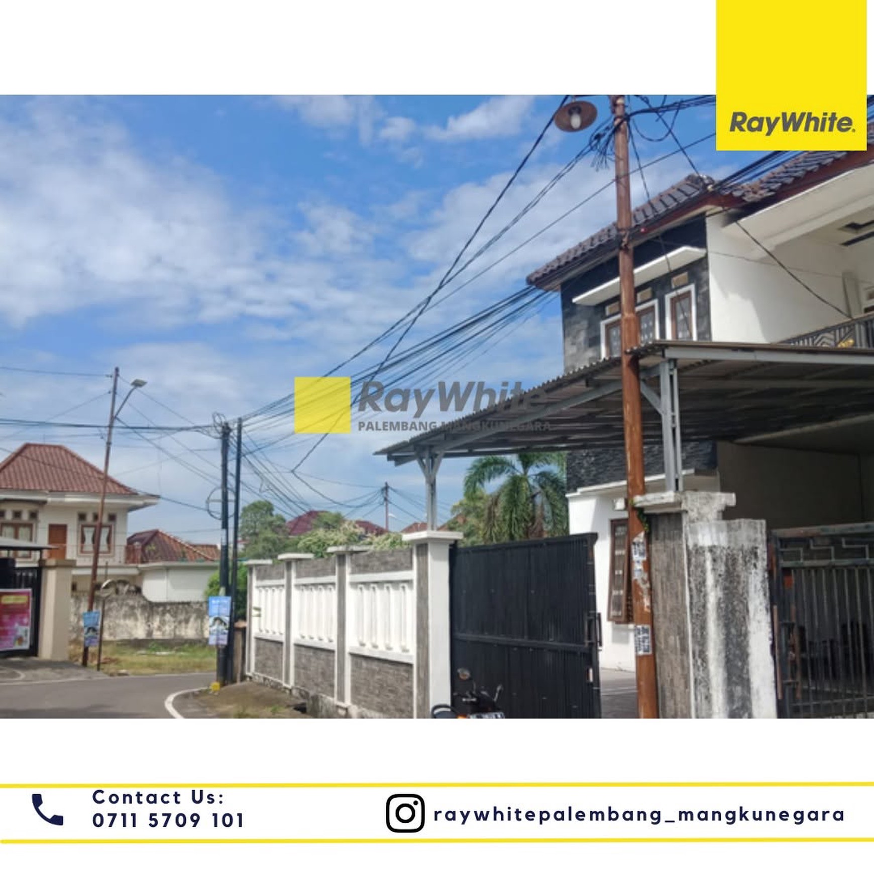 Dijual Rumah di Jl Tanah Merah Demang Lebar Daun Kota Palembang