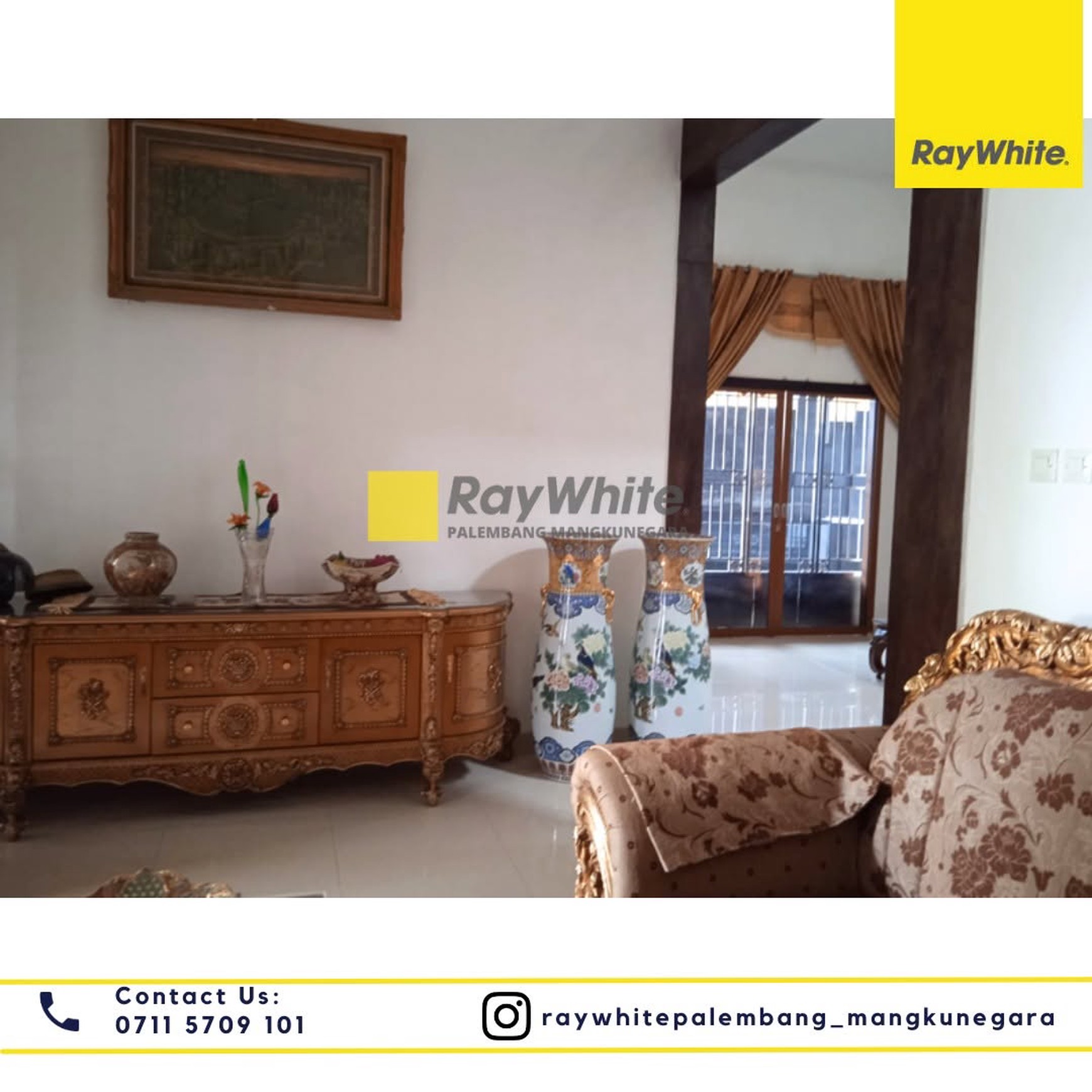 Dijual Rumah di Jl Tanah Merah Demang Lebar Daun Kota Palembang