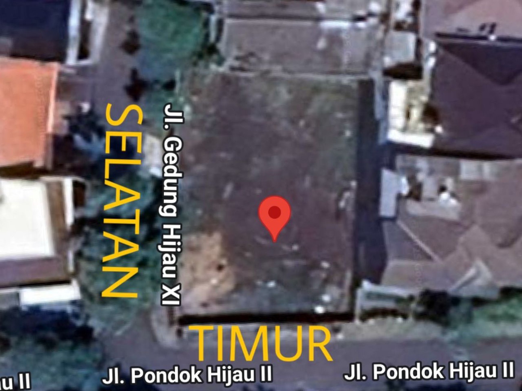 Kavling/ Tanah Lokasi di Pondok Hijau Pondok Indah Jaksel